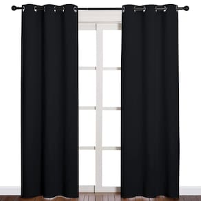 Cortinas Blackout NICETOWN com isolamento térmico de 214 cm (2 painéis)