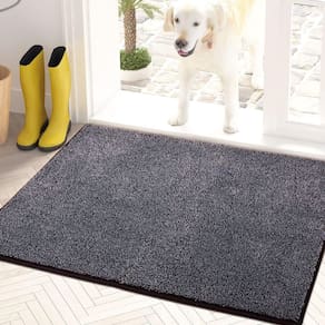 Capacho PURRUGS Dirt Trapper 50x80cm Cinza Azulado Preto