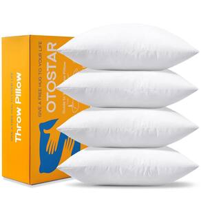 Insertos de almofada quadrada OTOSTAR 45x45cm, conjunto de 4