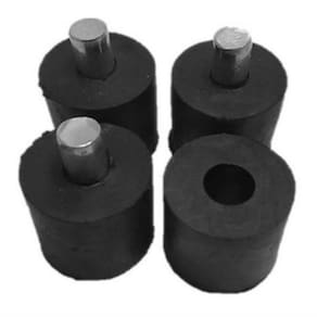 Conjunto De Borrachas Isoladoras Kx02, Kx03 Para Carter De Overlock E Interlock