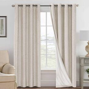 Cortinas H.VERSAILTEX Blackout Linen 100% Black Out 214x213c