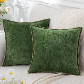 Capas de almofada DecoruHome Chenille Soft 45x45cm, conjunto de