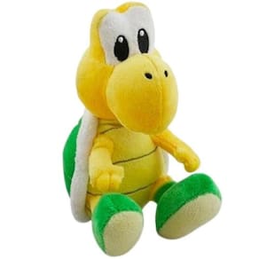 Pelúcia Koopa Verde 25cm da Turma do Mario Bros