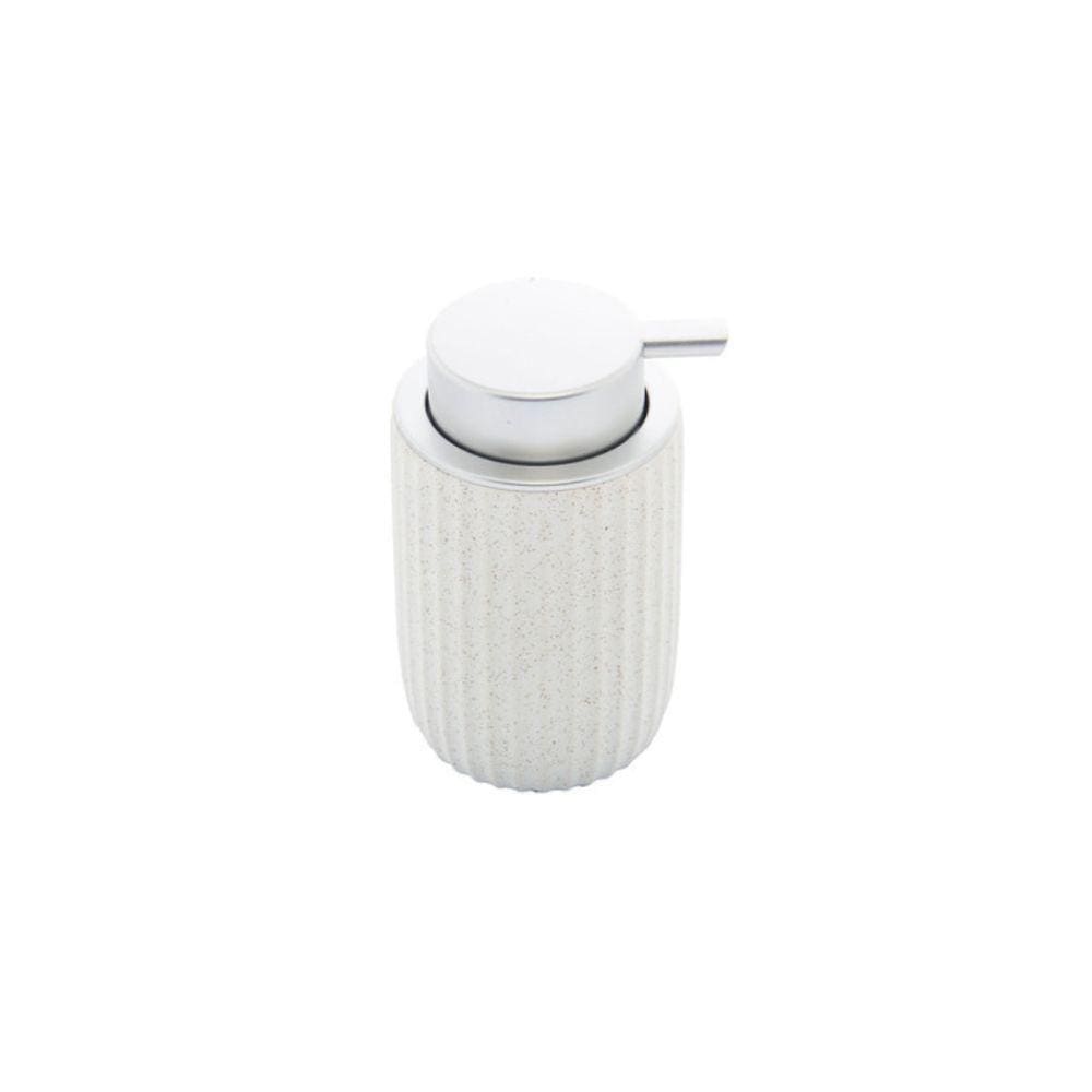 Dispenser Para Sabonete Líquido Em Cerâmica Nórdico 300ml Lyor Branco