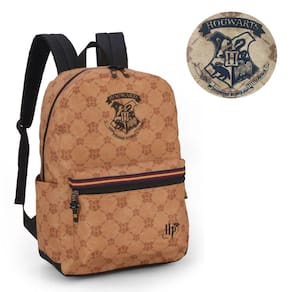 Mochila Juvenil Escolar Costa Casa Lufa-Lufa Harry Potter