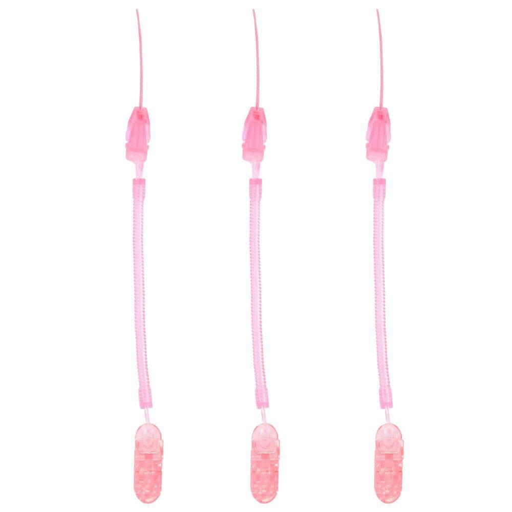 Kit 3 Prendedor De Chupeta Mola Pietra Baby