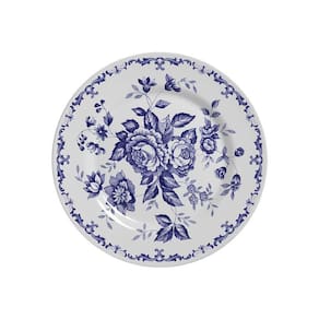 Conjunto Com 6 Pratos De Sobremesa Baronesa Azul 21Cm