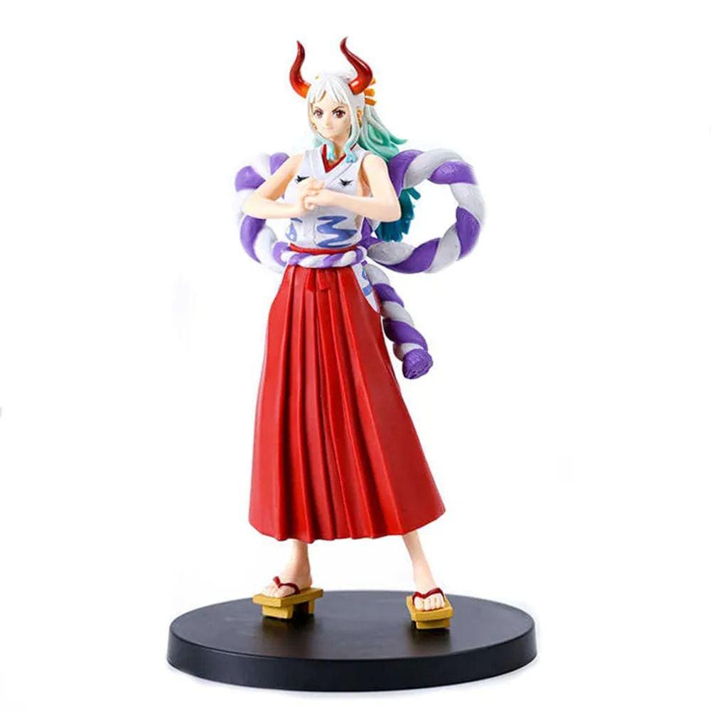 Action Figure One Piece Yamato Lady Serie Saga De Wano Grandline 19Cm