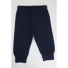 Calça Moleton Menino Flanelado Crianças Abrigo Bebê