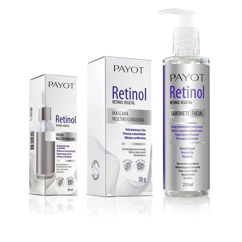 Kit Família Retinol Payot
