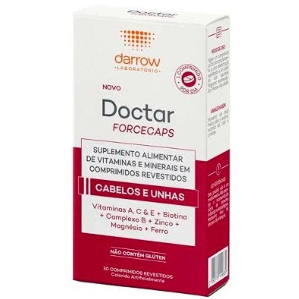 Suplemento Alimentar Cabelos E Unhas Darrow Doctar Forcecaps