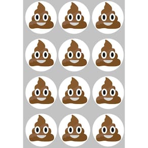 12 Imãs de Emoji - Diversão para Geladeira e Quadros