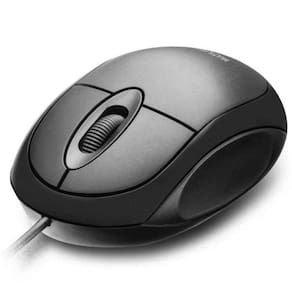 Mouse Multilaser Office Mo300 Preto Com Fio Para Escritório