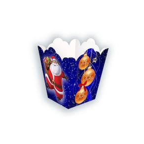 Kit 03 Chachepo Cachepot Mesa Doces Enfeite Festa Natal Noel
