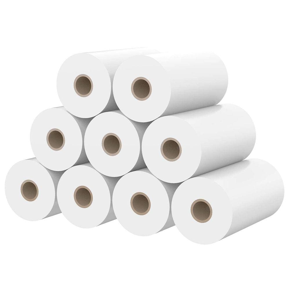 Rolos de papel para impressão de recarga instantânea de câmera para crianças (9 rolos)