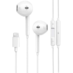 Fones de ouvido SKYCABLE Fones de ouvido com fio com Lightning para  Wh