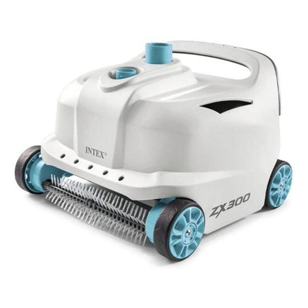 Robô Aspirador De Piscina Intex Deluxe Com Escova Rotativa