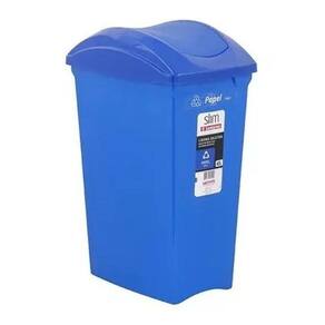 Lixeira Basculante - Seletiva - Papel - 40 Litros - Sanremo