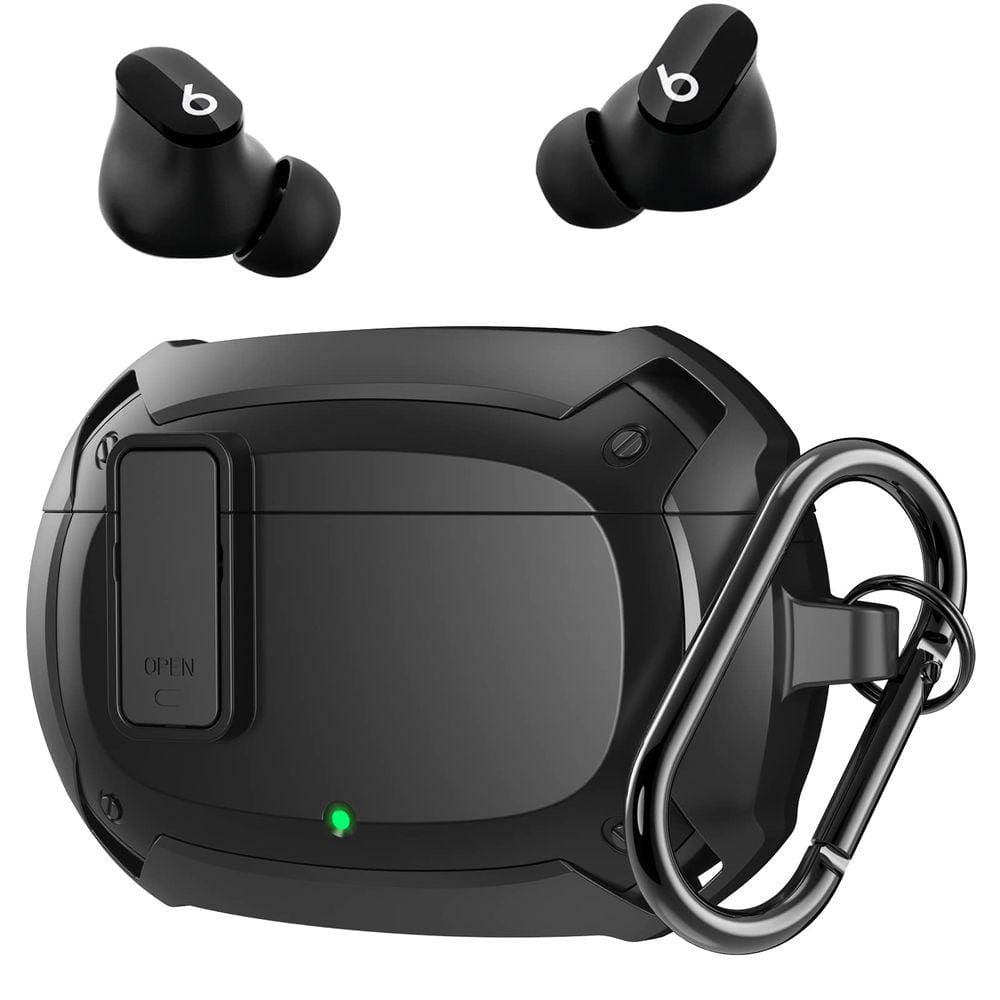 Estojo para Beats Studio Buds 2021/2023 + Chaveiro preto