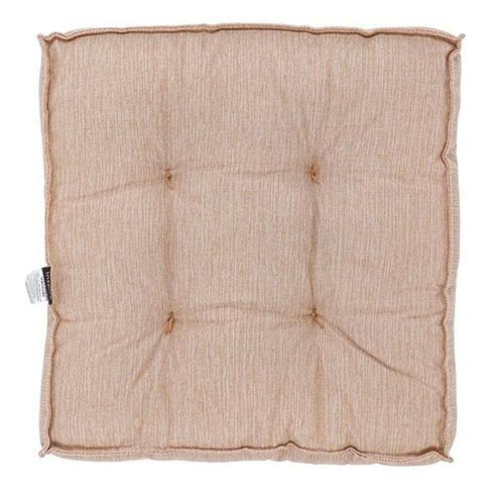 Almofada Futon Lisa 45X45Cm Alta Sofisticação - Cáqui