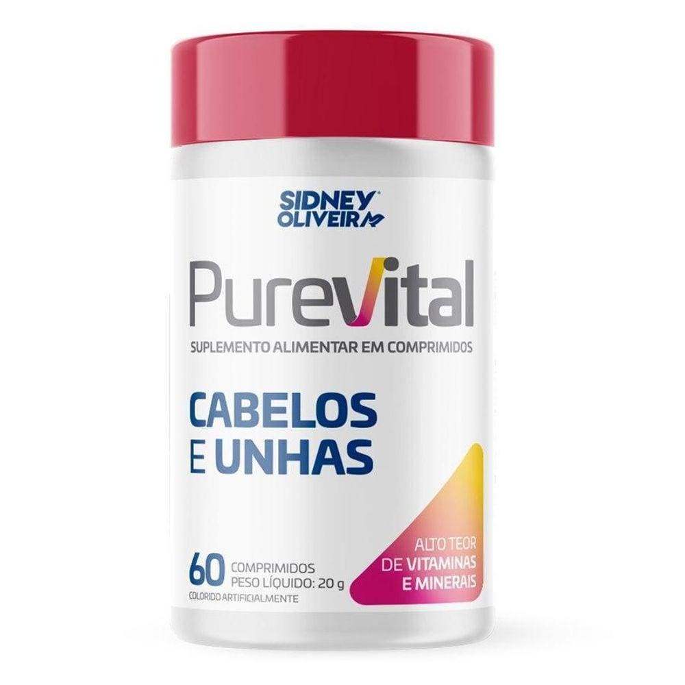 Cabelos E Unhas Purevital 60 Comprimidos