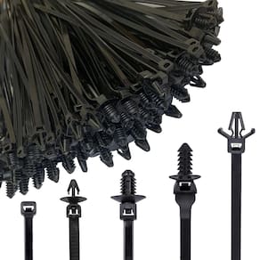 Cable Zip Tie Niteguy 160 unidades de nylon com travamento automático resistente a UV