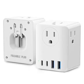 Extensor de saída Kakyanill Cruise Essentials com USB 4 AC 4 US