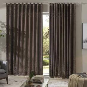 Cortina Ganache Renda Com Forro Sala Quarto 3,00Larg X1,80Alt