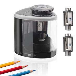 Apontador de lápis de bateria Sonuimy Fast Sharpen Black