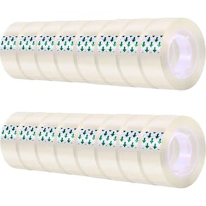 Recargas de fita transparente Shappy 16 Rolls 18 mm x 30,5 m