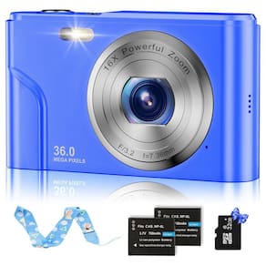 Câmera digital BEVLXNIV GTCOOCUREPTL 1080P 48MP com 32GB SD C