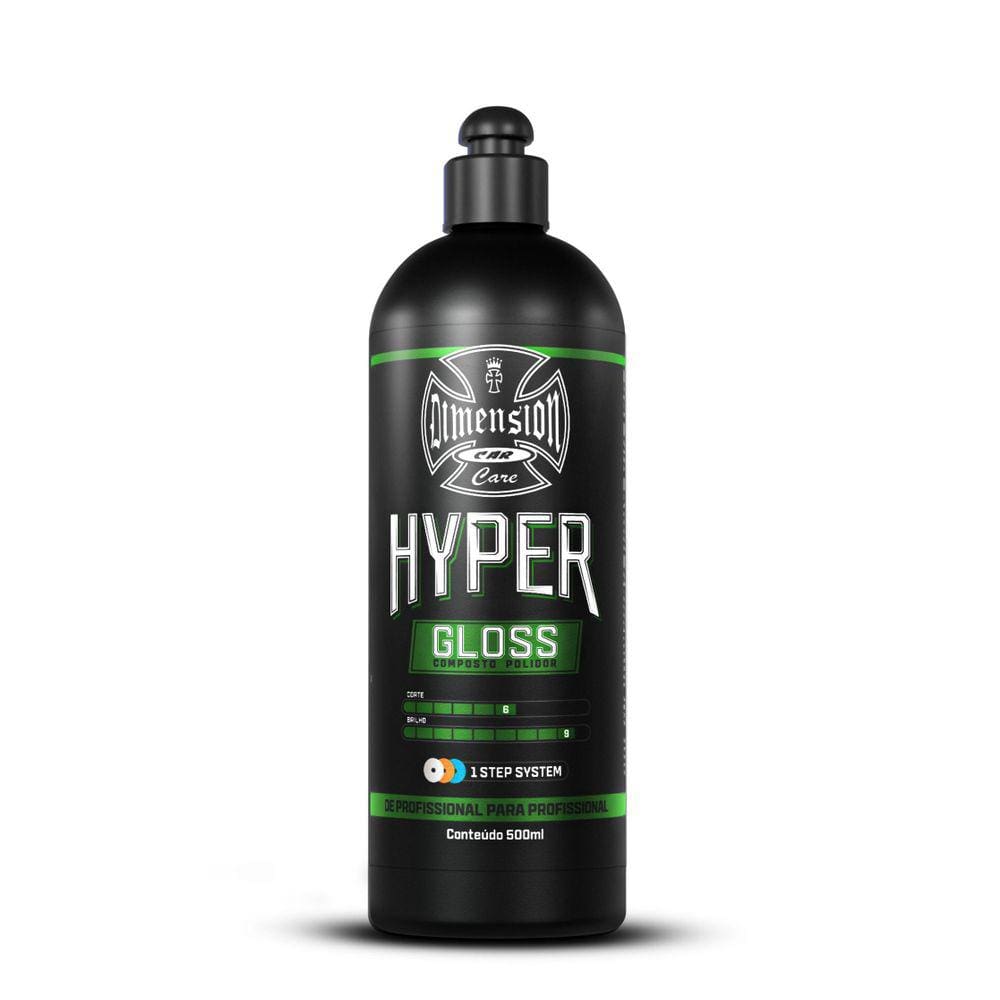 Composto Polidor De Refino Hyper Gloss 500Ml Dimension