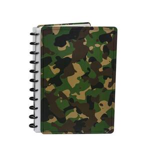 Caderno de Disco 190x255mm 80 Folhas M Camuflado - Diskô