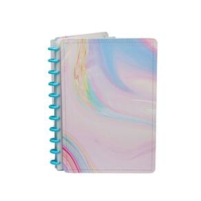 Caderno de Disco 190x255mm 80 Folhas M Algodão Doce Diskô