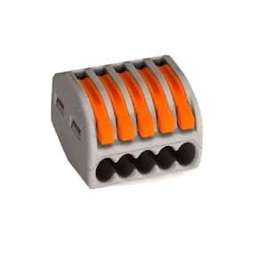 50 Pçs Conector Borne Emenda 5 Fios - Modelo Pct-215