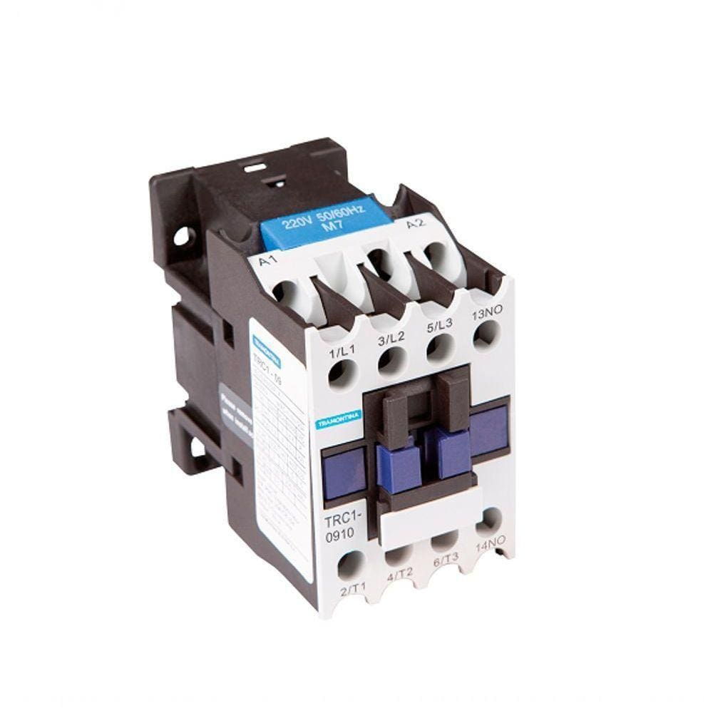 Contator Tripolar Trc1-0910 9a 220vca 1na Tramontina