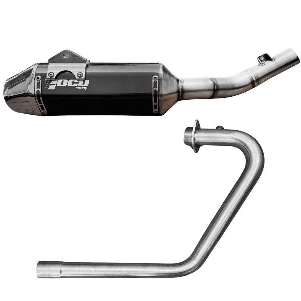 Escapamento Foco Racing F2 Honda Cb 300
