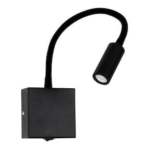 Arandela Led 3w Pix 3000k Ip20 Bivolt Preta Nordecor