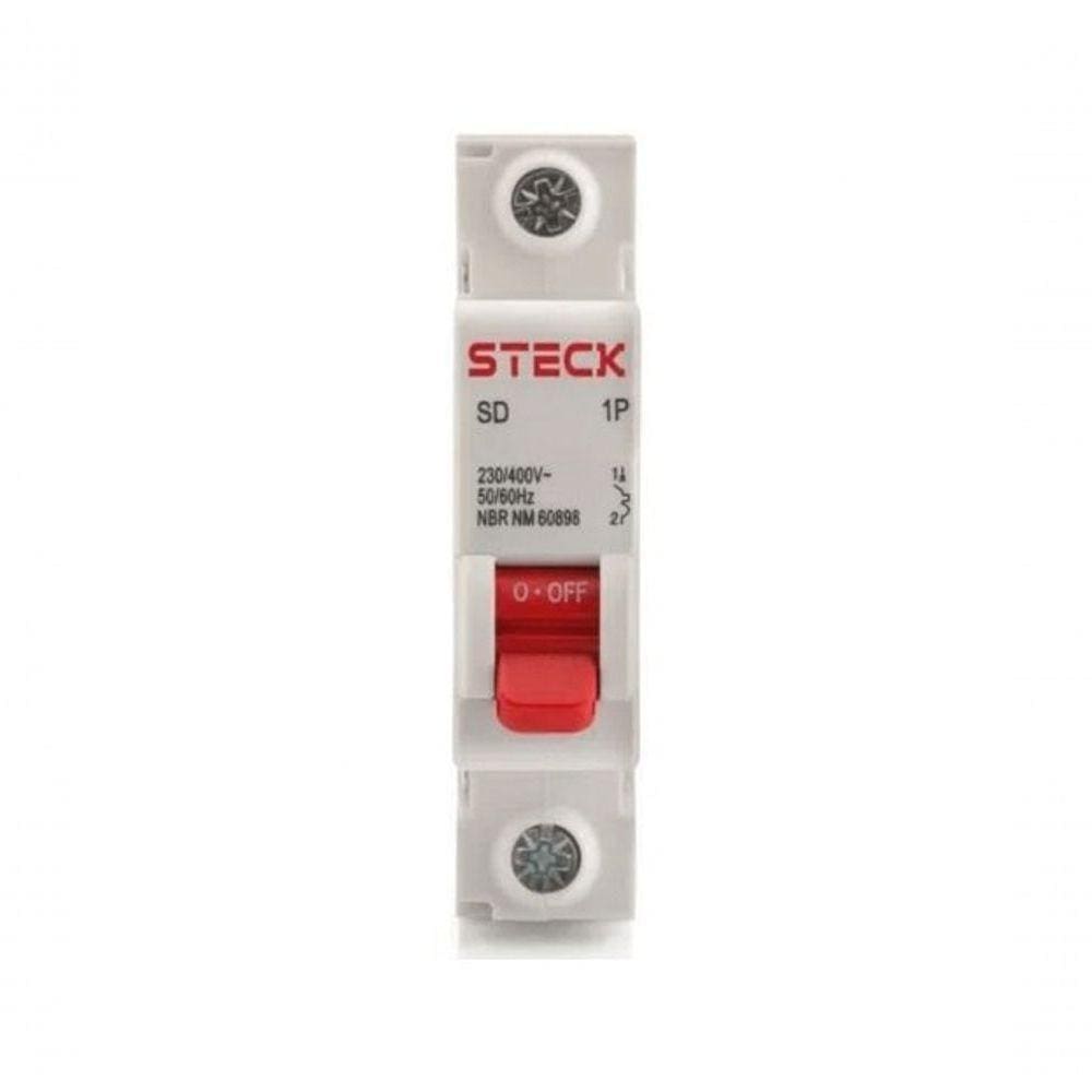 Disjuntor Din 1p 16a 3ka 230v Ca Curva C Steck