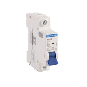 Disjuntor Tdj3 1p 16a 3ka 230-400v Ca Curva C Tramontina
