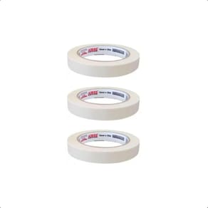 Kit 3 Fita Crepe Uso Geral Adere 423 18X50