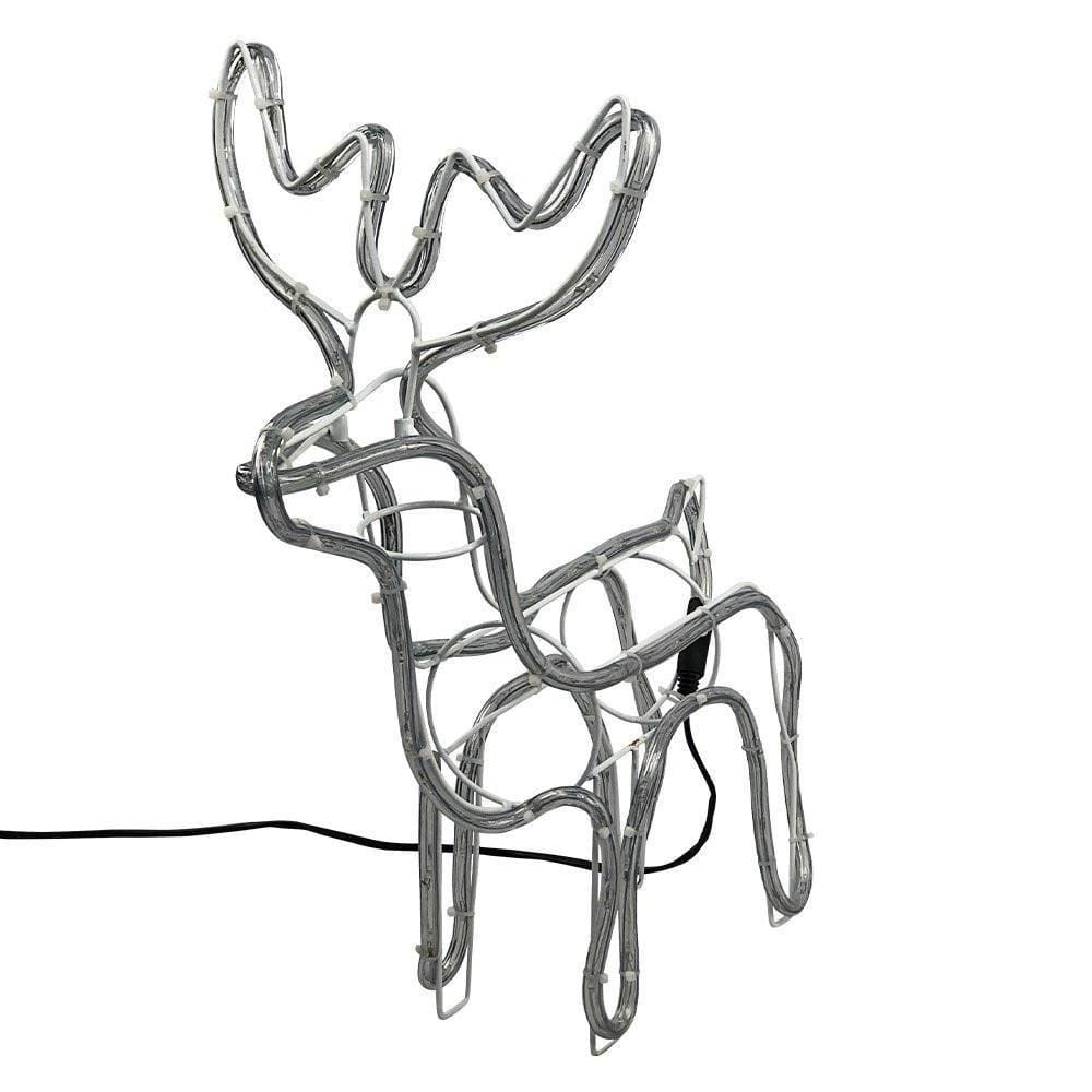 Rena de Led 45cm - Luz Branca Fria - 127v