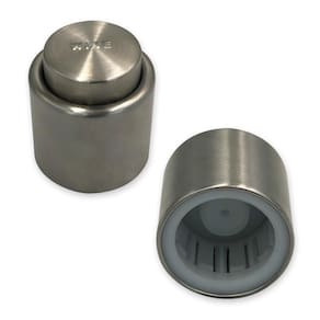 Tampa Seladora A Vacuo De Inox Para Garrafas De Vinho
