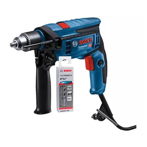 Furadeira de Impacto - GSB13RE - 220V + Jogo de Kit Broca 10 Peças 7/64" - 0615.A00.1YS - Bosch