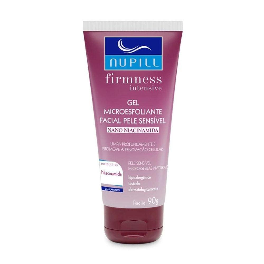 Gel Microesfoliante Pele Sensível Nupill Firmness Intensive Nano Niacinamida 90G