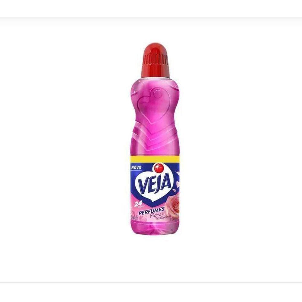 Veja Perfumes Flores Mediterrâneo 500ml - Limpeza Perfumada