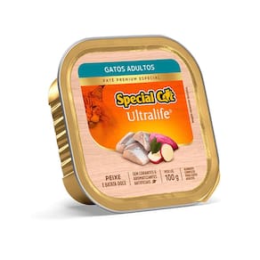 Ração Special Cat Pate Gatos Adultos Peixe 100g