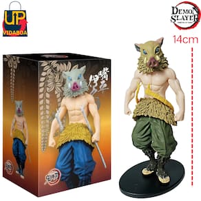 Boneco Demon Slayer - Inosuke Hashibira - Action Figure 14cm