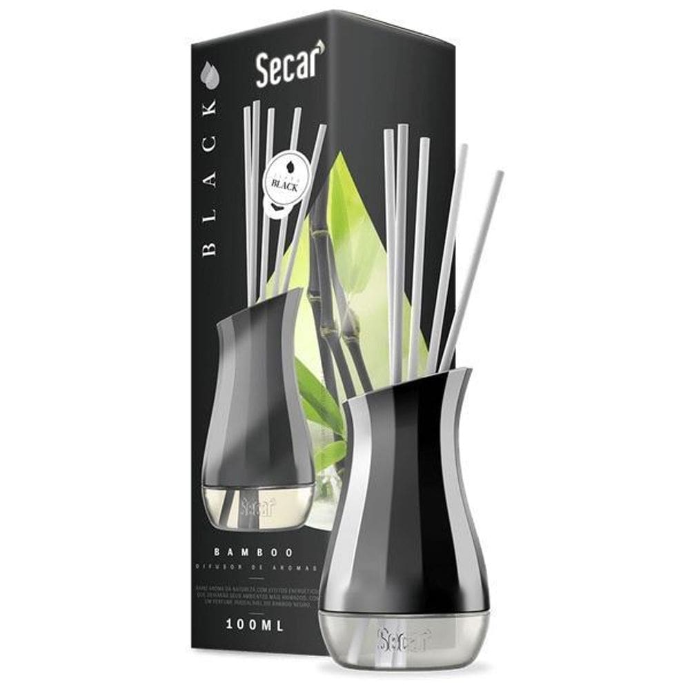 Difusor De Aromas Secar Black Bamboo 100Ml