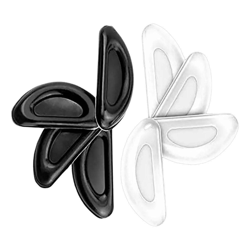 06 Plaquetas Adesivas Almofada Nariz Óculos Lua Fosca